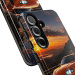 Supra MK4 Orange Touge Night JDM Speed Art Tough Phone Case