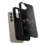 Grand National Phone Case, Black 87 Muscle Car Stripe Studio Cover