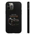 1978 Trans Am Phone Case Featuring Black Firebird Muscle Car Artwork
