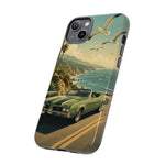 Vintage Olds 442 Convertible Coastal Drive phone case
