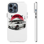 NSX Retro Mount Fuji Illustration JDM phone case | Tough Cover