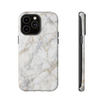 White Marble Pattern Phone Case | Tough Cover