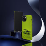 Green Cuda Muscle Car phone case for Gear Heads