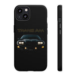Dark 1998 Trans Am Front View Muscle Car Tough Phone Case Gift