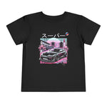 Toddler Supra MK4 Japanese Cherry Blossom Retro Graphic Tee