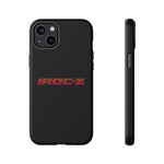 Camaro IROC-Z Retro Sunset Stripe Emblem Tough Phone Case Cover Gift