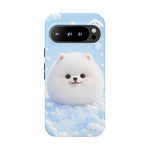 Samoyed Kawaii Snowball Chibi Pet Dog Breed Art Tough Phone Case