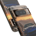 C6 Z06 Corvette Phone Case, Blue Mountain Dusk Cover, Gift