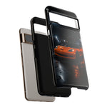 Orange C6 Neon Car Meet Tough Phone Case