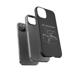 Black S2000 Roadster Collage JDM Tough Phone Case Cover Gift