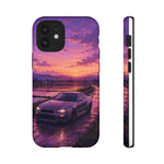 Sunset Skyline R34 Car Phone Case | Tough Phone Case
