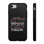 NSX Dual View Black Red JDM Sports Car Tough Phone Case Gift