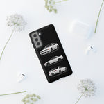 R32 Skyline Phone Case White, Three-View Vector Cover, Gift GTR Fans
