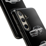 Silver Hakosuka Skyline Classic Sports Car Tough Phone Case for JDM Fans