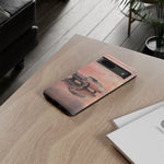 1957 Chevy Bel Air Blush Cream Tough Phone Case for Classic Car Fans