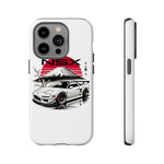 NSX Retro Mount Fuji Illustration JDM phone case | Tough Cover