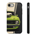 Cuda Shaker Hood Lime Light Tough Phone Case