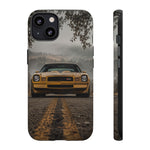 Camaro Z28 Phone Case, Gold 77 Foggy Country Road Cover