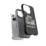 Integra Type R White JDM Collage Tough Phone Case Cover Gift