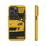 S2000 Spa Yellow Retro 90s JDM Car Tough Phone Case