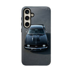 1969 Camaro SS Black Overhead Tough Phone Case Cover Gift Art