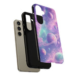 Pastel Galaxy Planet Vaporwave Art Tough Phone Case