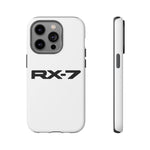 RX-7 Logo Phone Case for JDM Fans, Tough Protective Cover