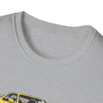 Yellow 1999 Skyline Illustration JDM T-Shirt | R34 GTR Car Trio