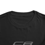 Orange C8 Toddler Tee, Kids Graphic T-Shirt, Children's Clothing, Cute Baby Shirt, Summer Apparel
