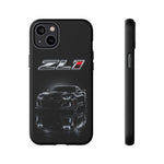 ZL1 Camaro phone case | tough phone case, black muscle car design