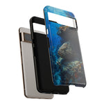 Grouper Reef Phone Case, Sunbeam Ledge Marine Art Tough Cover
