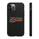 1978 Z28 Red Gold Emblem Muscle Car Tough Phone Case Gift Art