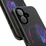 Girl at Window Night Cityphone Case | Tough Case
