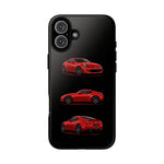 Red 370Z Sports Coupe Tough Phone Case for JDM Enthusiasts