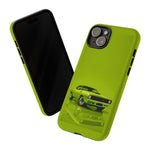Green Cuda Muscle Car phone case for Gear Heads