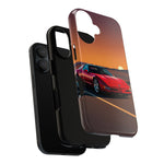 Red C4 ZR-1 King of the Hill Art Tough Phone Case