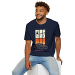 Firebird Retro Sunset Car T-Shirt Classic Muscle Graphic Tee