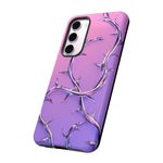 Chrome Thorn Vine Phone Case Vaporwave Tough Cover
