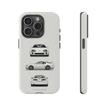 1993 Supra A80 White Triple View JDM Tough Phone Case Cover