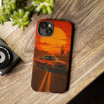 Camaro Z28 Desert Highway Sunset Phone Case Tough Case
