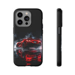 Z06 C8 Phone Case, Red Smoke Studio Reflection Cover