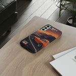 Datsun 240Z Classic JDM Sports Car Sunset Art Tough Phone Case