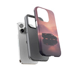 C8 Corvette Silhouette Pastel Horizon Case
