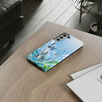 Copy of Silver Butterflies Tough Case | Blue Sky Water Droplets Phone Cover