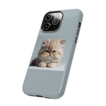 Fluffy Persian Kitten phone case | Tough Cases
