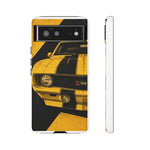 Z28 Yellow Camaro Retro Poster Tough Phone Case