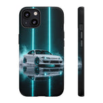 White S15 Silvia Neon Fog Drift Tough Phone Case