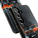 1966 GTO Orange Rainy City Tough Phone Case Cover Gift Art