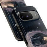 MK4 Supra Snow Drift Night Tough Phone Case