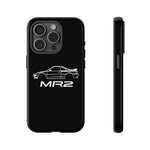 MR2 White Side Silhouette JDM Tough Phone Case Cover Gift